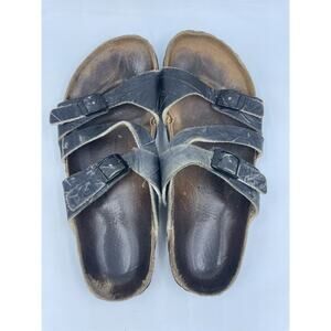 Birkenstock Birki's Salina Sandal Distressed 240 37 Womens Ladies 6 See Pictures
